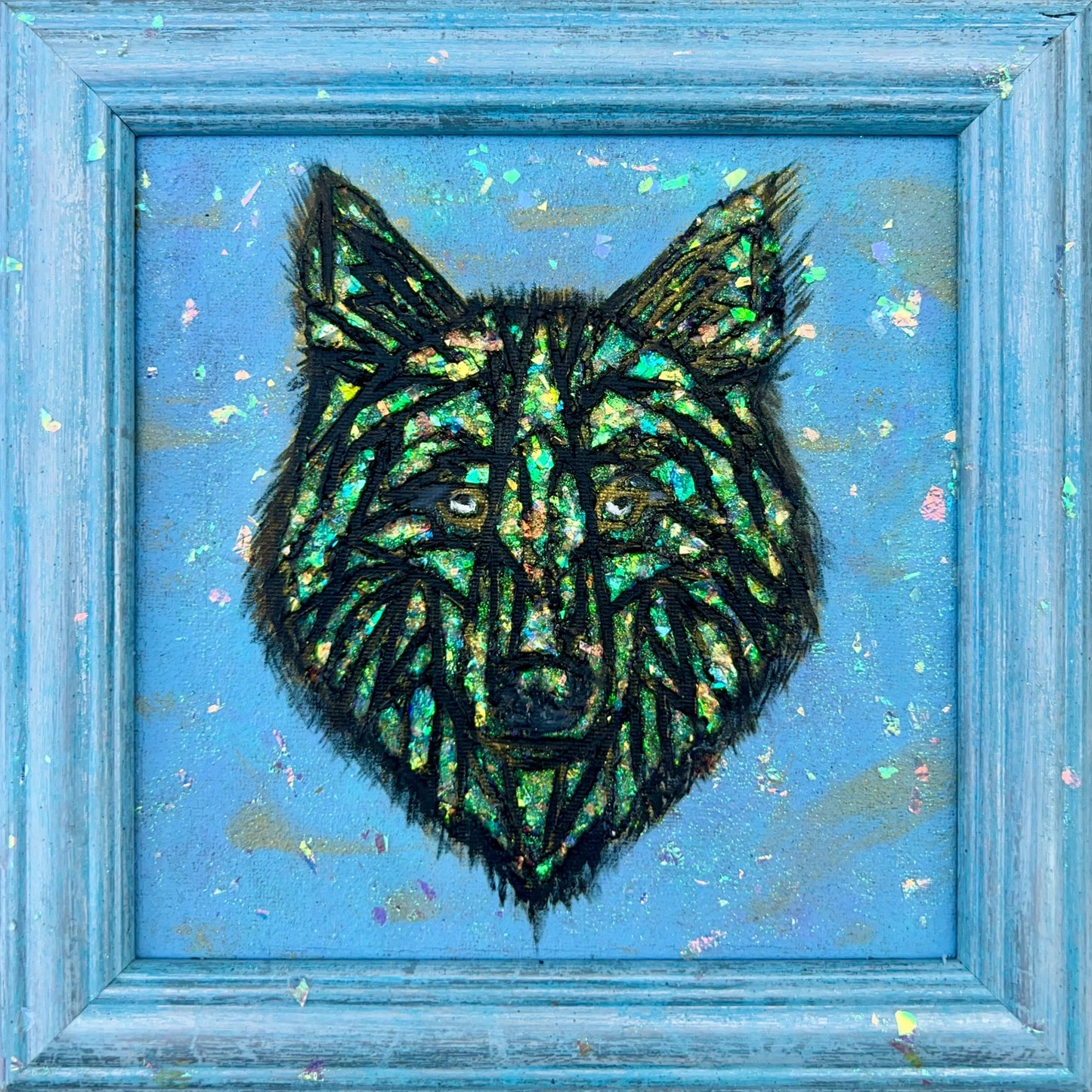 'Prismatic Howl' Painting