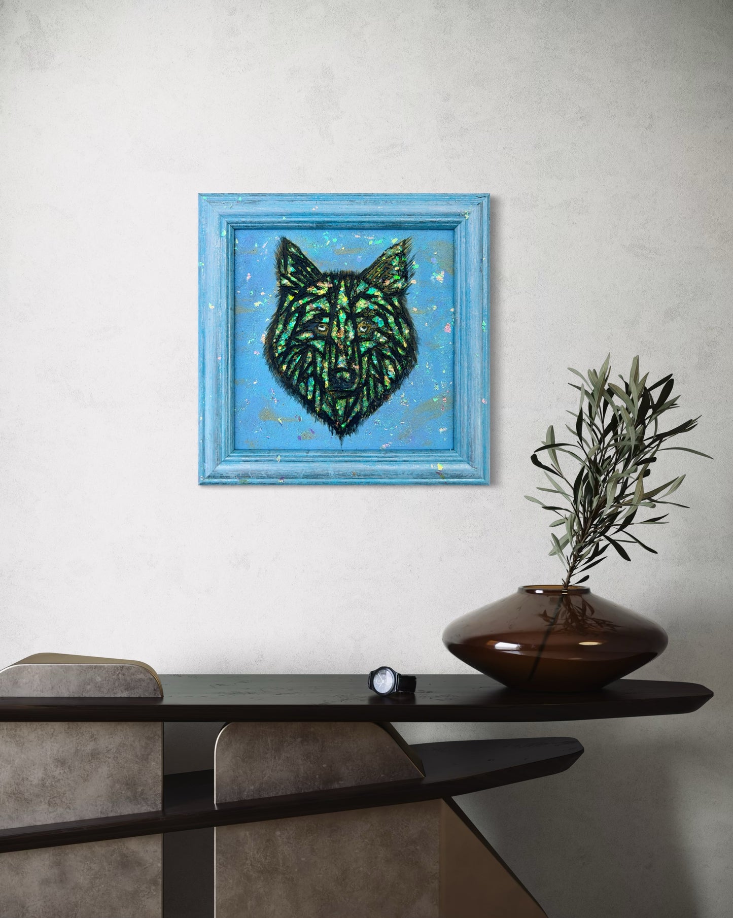 'Prismatic Howl' Painting