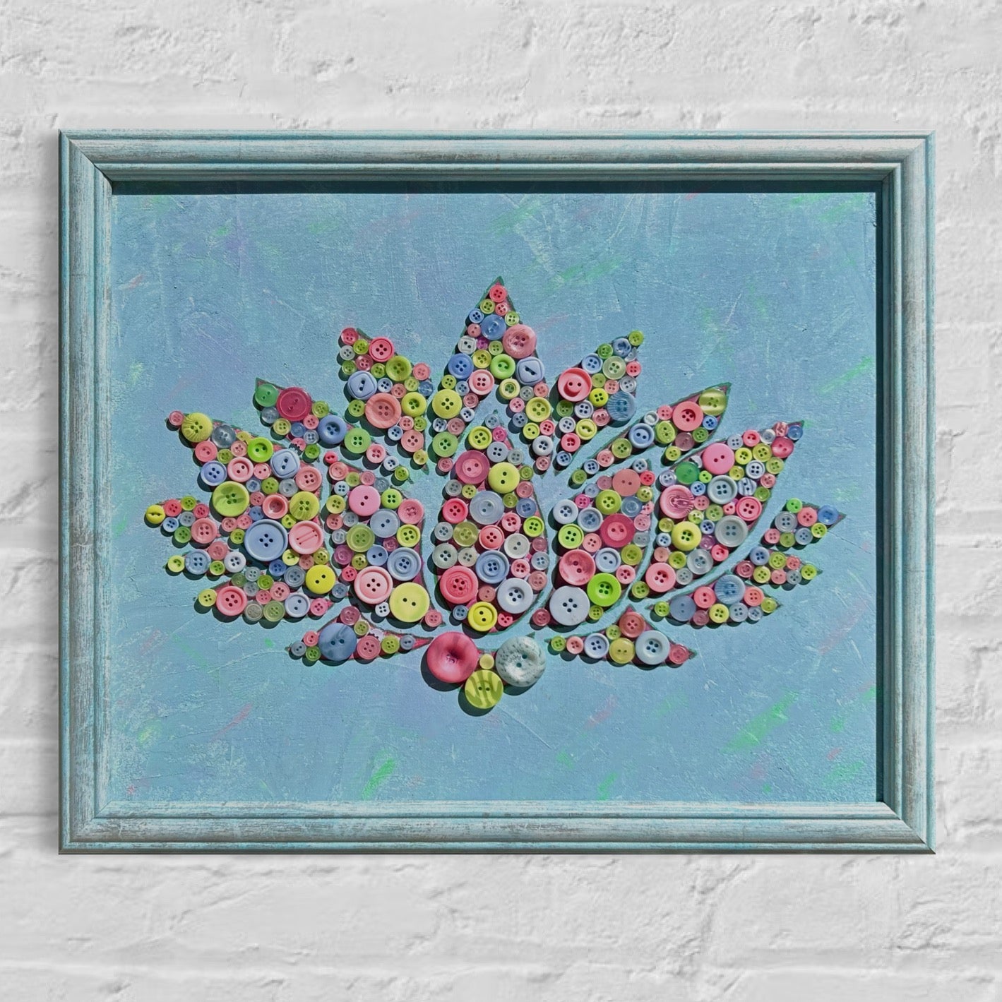 'Buttons in Bloom' Artwork