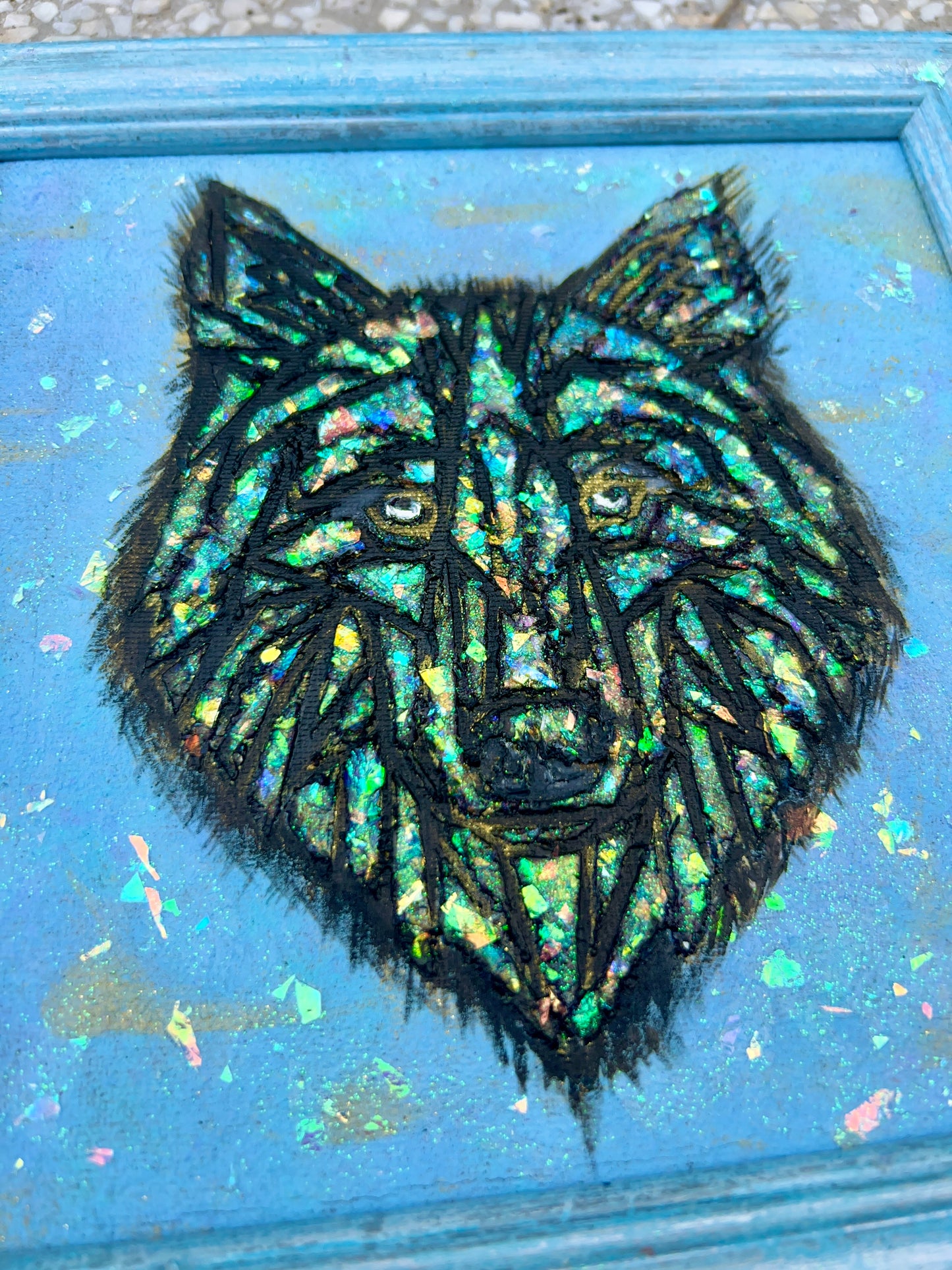 Prismatic Howl Painting