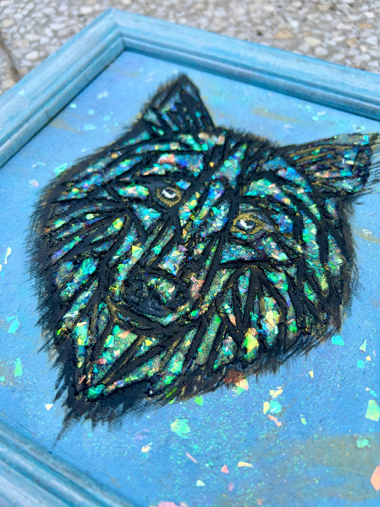 Prismatic Howl Painting