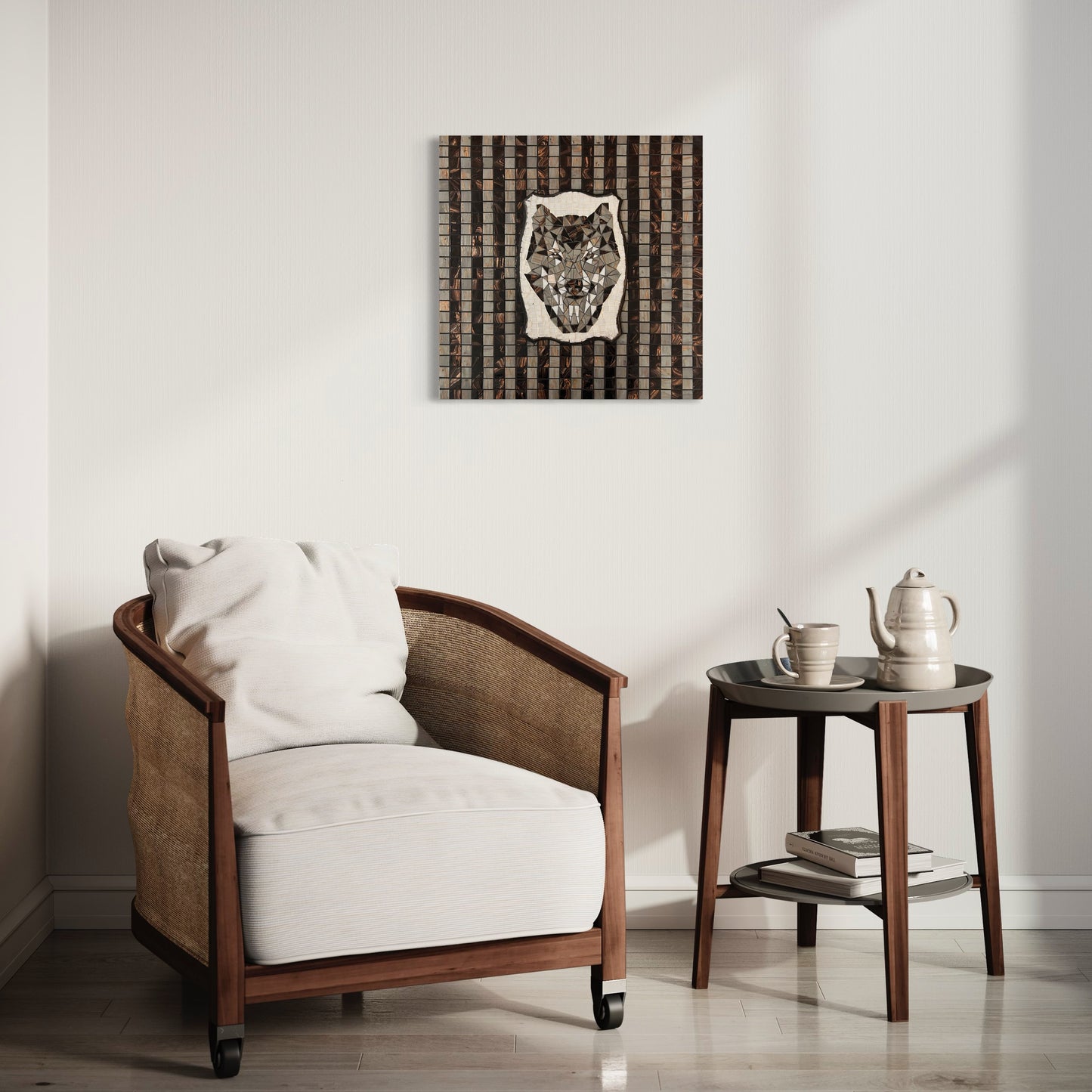 Bring untamed spirit to your space with "Uncaged"